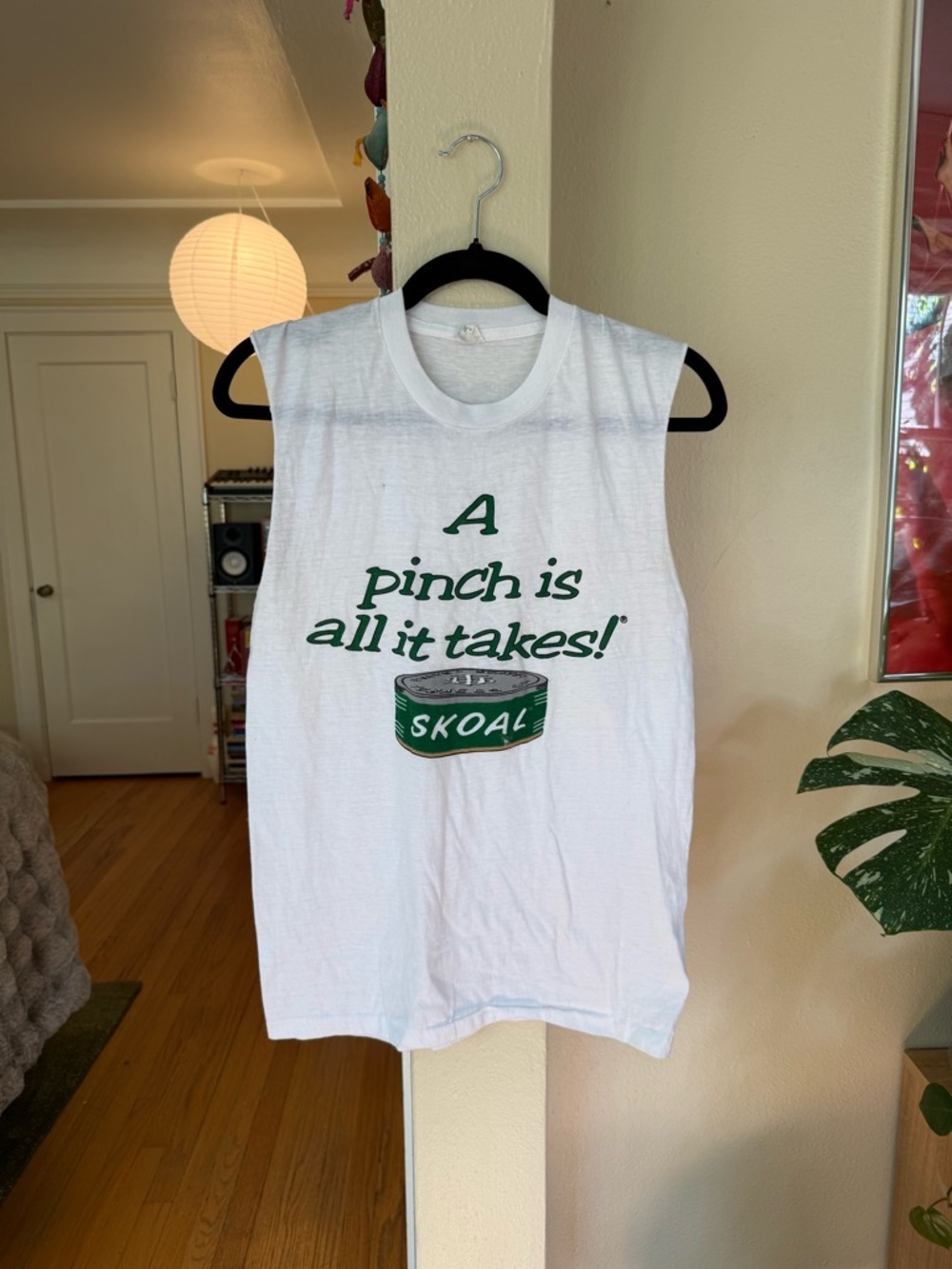 Vintage Thrashed Single Stitch Skoal Shirt